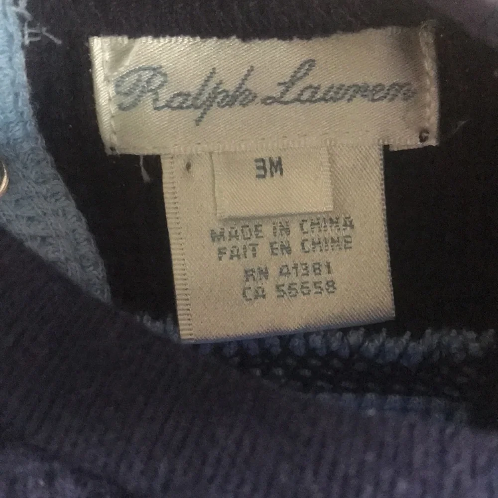 Ralph Lauren Jumpsuit (size 3m)